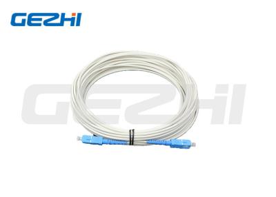 China Faser-Optikverbindungskabel FTTH gepanzertes des Verbindungskabel-OM1 Duplexpullover-SC/LC/FC/ST zu verkaufen