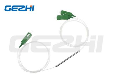 China FTTX FTTH 1X2 FBT Coupler 2 Way SC/APC Mini FBT Splitter 1310nm Or 1550nm for sale