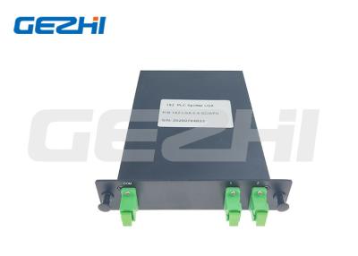 中国 1x2 LGX箱繊維のFTTH FTTAの配電箱のための光学ディバイダー1*2 SC/APCのコネクター 販売のため