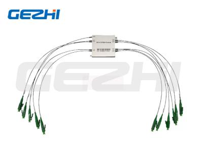 중국 G657A1 10ch 16ch 소형 CWDM 모듈 1310 포트 LC APC 커넥터 판매용