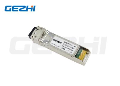 China 10Gbps CWDM Optical Transceiver Module SFP+ ZR 80km 1490nm SFP EML LD for sale