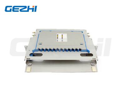 China Ftth 12 Core optische distributieframe Odf 19 inch Focc Cross Cabinet Te koop