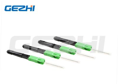 China SC APC Hot Melt Splice On Connector Fiber Optic Fast Connector for sale