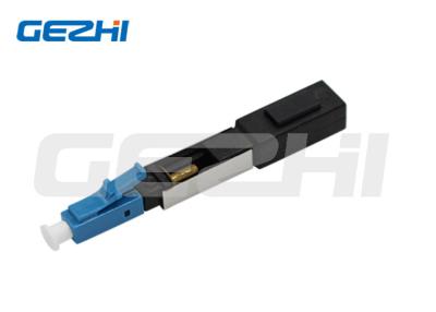 China LC Straight-through Fiber Optic Fast Connector Single Mode Multi Mode Fiber Optic Connectors for sale