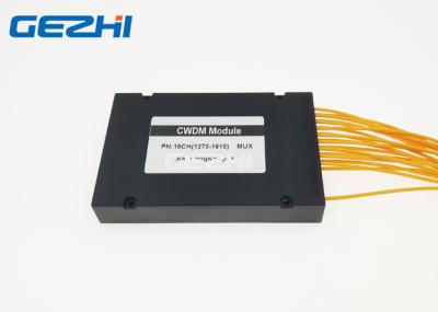 China 18CH 1610nm low loss BIDI CWDM Mux Demux Module for sale