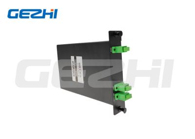 중국 SC APC LGX 카세트 FTTH 여과기 WDM 1550nm Wdm 광섬유 다중화기 판매용