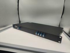 100Ghz DWDM Mux Demux 4slot Rack Chassis LC UPC 8CH