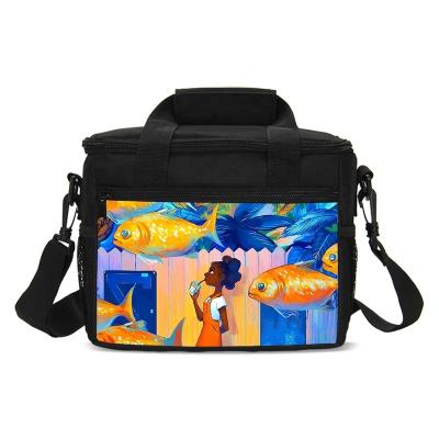 China Convenient and Practical Daily Life Thermal Kids Lunch Bag Unisex Waterproof Insulated Lunch Box Bag for sale