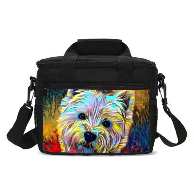 China Wholesale Waterproof Insulated Picnic Cooler Bag Customized Fabric Insulated Kids Lunch Delivery Food Bag High Quality for sale