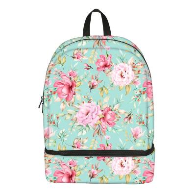 China Factory Waterproof Eco Friendly Cooler Backpack Insulated Thermal Ice Food Lunch Bag Customized Printing For Women Cooler Bags for sale