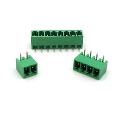 China Wire Connection Low Price Good Quality 3.81Mm Pitch Cable Copper Tube Quick Connector Terminal Block for sale