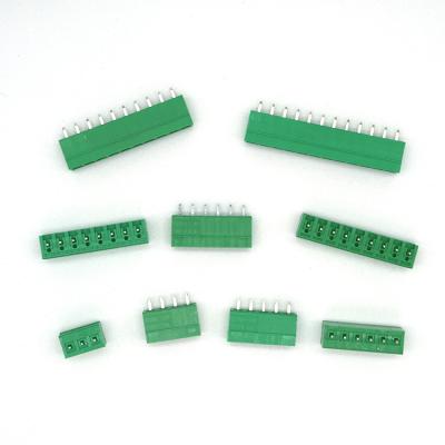 China Wire Connecting Pin Pluggable Printed Circuit Boards Chinese Connector Pitch 3.81Mm Supplier 2 Teminal Convertible Blocks for sale