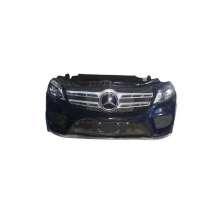 China Plastic For Mercedes Benz X166GLS Front Bumper Assembly Air Intake Grill Headlights Water Reservoir OE1668852725 1668851738 1668851838 for sale