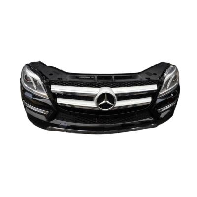 China Universal Cheap Professional Plastic Front Bumper Body Facelift Body Bumper Kit For Mercedes Benz W166GL400 Front Bumper Headlight for sale