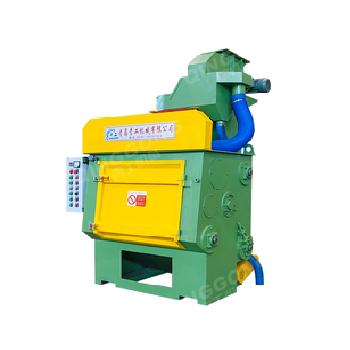 China Construction Material Stores Crawler Shot Blasting Machine Tumble Belt Wheel Sandblaster for sale