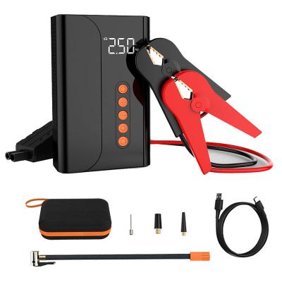 China Portable Passenger Car Charger Starting Device Emergency Tool Multifunctional Battery 12v 24v Portable Car Jump Starter With LCD Screen for sale