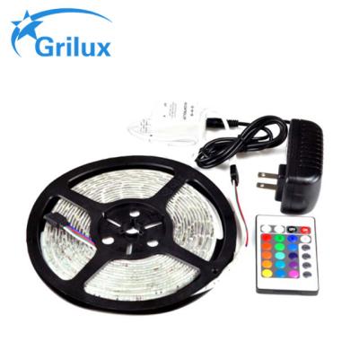 China GLX-3528 Hot Selling Decoration Flat Waterproof Flexible Led Strip Lights Strio For Decoration for sale