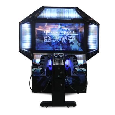 China E Sports Shooting Arcade Machine , Classic Arcade Machines Spatial Positioning for sale