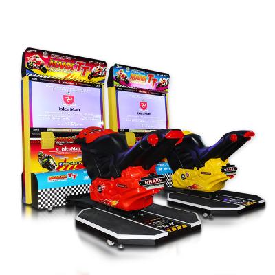 China Steering  Playground Driving Racing Simulator Arcade LED Large Lantern With Comfortable Seats for sale