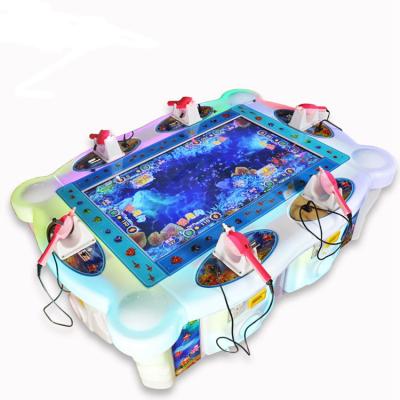 China 6 Players Fishing Pond Simulator Arcade Equipment / Fishing Arcade Machine Easy Operation for sale