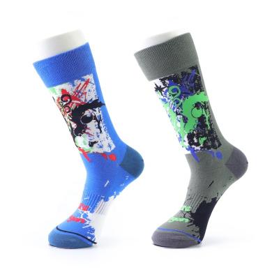 China High Quality Custom Black Tube Sock QUICK DRY Custom Compressionsocks Crew Sports Thick Unisex Adult Socks for sale