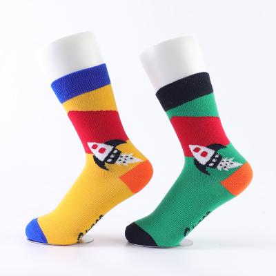 China Funny Happy Logo Children Socks Kids Pack Knit Teen Colorful QUICK DRY Socks for sale