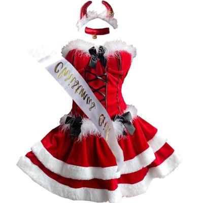 China Not down the rabbit girl Christmas cosplay costume new temptation anchor costume sexy costume maid uniform for sale