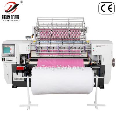 China Roller BOBBIN LOCK STITCH QUILTING MACHINE , MULTI NEEDLE QUILLING MACHINE MANUFACTURERS for sale