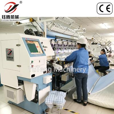 China Roller Automated Lock Stitch Quilting Sewing Machine , Bedsheet Making Machine for sale