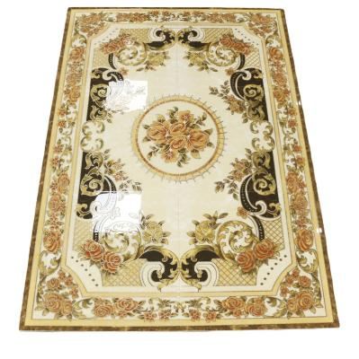 China Modern Wholesale 1600x2400 crystal flower porcelain crystal flower porcelain carpet tiles for sale