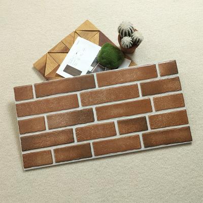 China Country outdoor decoration cultural stone look veneer house wall tile porcelain tile brick for sale