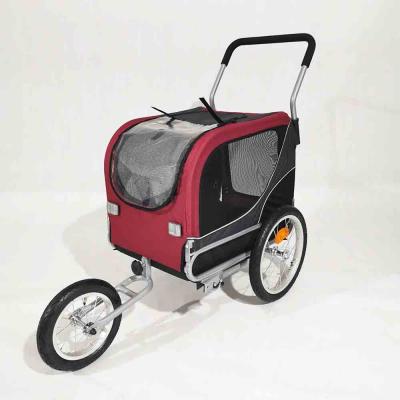 China Other Trailers Wholesale 2 in 1 Medium Trailers and 1 Pet Bicycle Tracker for Dogs for sale