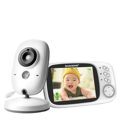 China Sound Babysitter Camera Babysitter Temp Detection 3.2inch 2.4G Wireless Baby Monitor VB603 Talking Music Player Phone Two-Way Cry Babysitter for sale