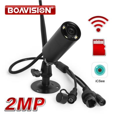 China BOAVISION Function 1080P 2MP Mini Bullet Surveillance WIFI Camera Audio 2.8MM Lens XMEye ICsee APP CCTV Wireless Video Recording Security Camera for sale