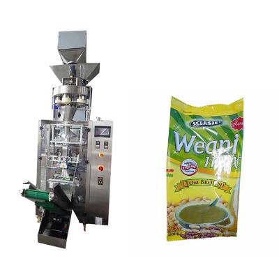 China Automatic Large Pouch Food Bag Big Volume Flower Granule Vegetable Pellet Packing Machine for sale