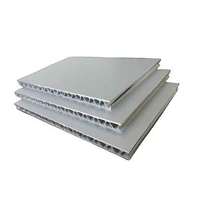 China Better Flatness Best Corrugated Aluminum Core Customized Color Fireproof Aluminum Corrugated Composite Panels For Exterior Wall for sale