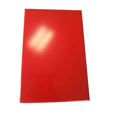 China Finished shape after high quality production various sizes and shapes of customized color solid aluminum composite panels for advertisement printing board for sale