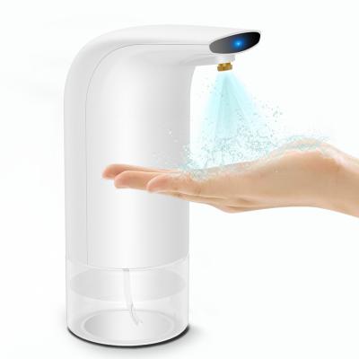 China Automatic Spray Machine Sterilizer Alcohol Dispenser Sprayer Alcohol Foam Soap Dispenser Hand Sensor Sprayer 350ML for sale