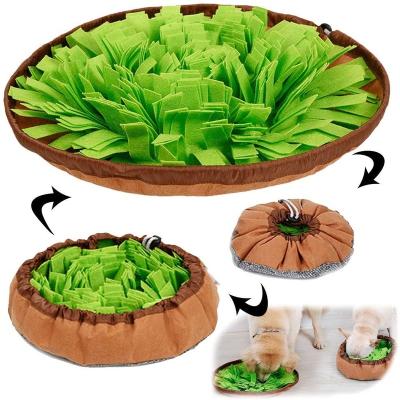 China Non-automatic pet snort mat for dogs, interactive feeding game for boredom, encourages natural foraging skills for cats dogs use for sale