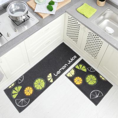 China [2 PCS] Washable Kitchen Mat Anti-fatigue Cushioned Kitchen Blanket, Waterproof Non-slip Kitchen Mats for sale