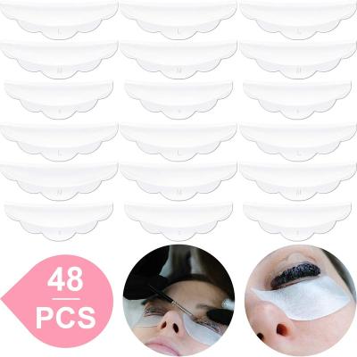 China 48 Pieces(S,M,L) Silicone Eyelash Perming Environmental Friendly Curler, Eyelash Perm Silicone Pad, Lash Lift Rods Makeup Beauty Tool for sale