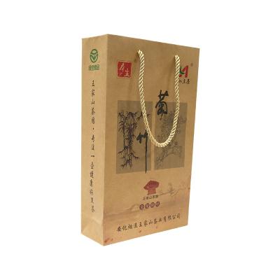 China OEM ODM Recyclable Reusable Gift Paper Bags With Handles Custom Company Logo Paper Bags for sale