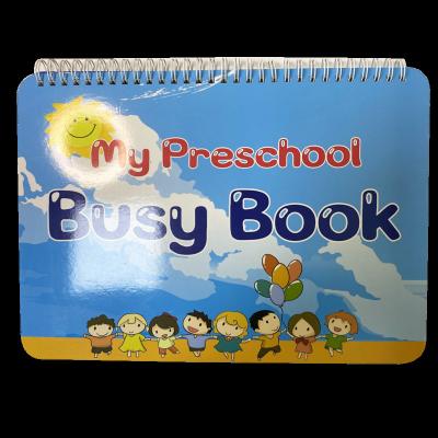 China Printed customized early childhood printed books on paper can be used as tablets or sketchboards for sale