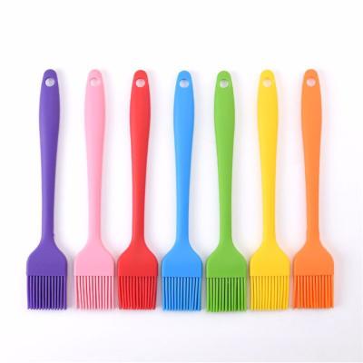 China Heat Resistant Easily Cleaned Silicone BBQ Grill Brush, Silicone Basting Pastry Brushes for Grilling Camping Cooking for sale