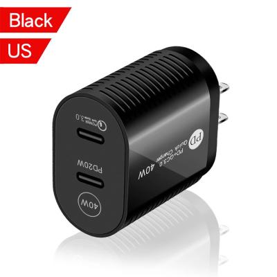 China Hot Sale Palladium 20w Car Phone Charger USB-c Dual USB Charging Fast Car Charger For iPhone 12 Car Phone Charger for sale