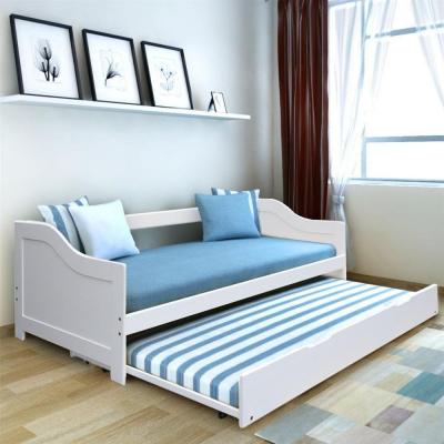 China With Caster Bed Factory Price Wooden Single Bed Designs Bed, Sofa Bed, Bedroom Furniture Bed for sale