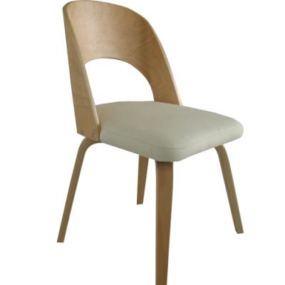 China Modern Modern Hotel Dining Chair Wood Chair for sale