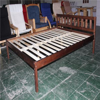 China Solid Wood Wooden Bed Designs Price Double Wooden Beds Kids for sale