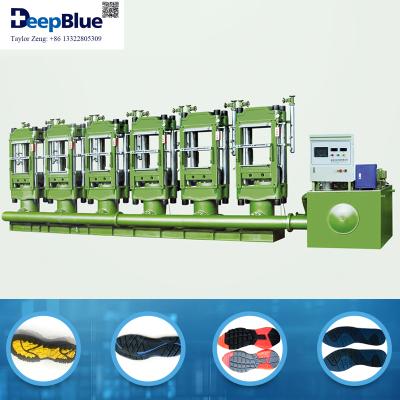 China Sole EVA / RUBBER Making Machine For Making Shoes Shoes Machinary Making Machine Small Machine For Shoes for sale