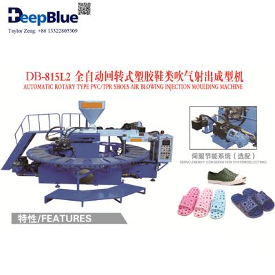 China Factory Machine Shoes PVC Sole Air Machine PVC Shoe Injection Injected Slippers Blowing Machine for sale